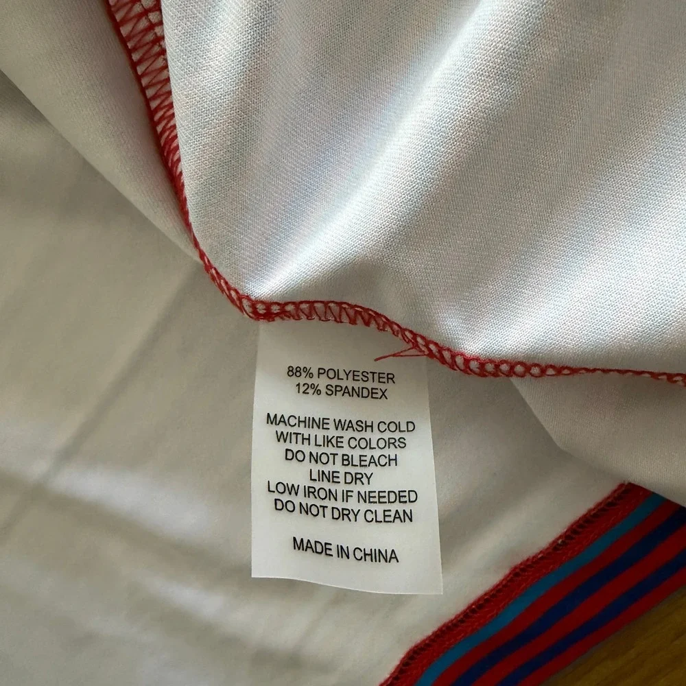 REDVANLY Mens XXL Archer Polo Shirt‎ Rio Striped Short Sleeve Active Wear NWT